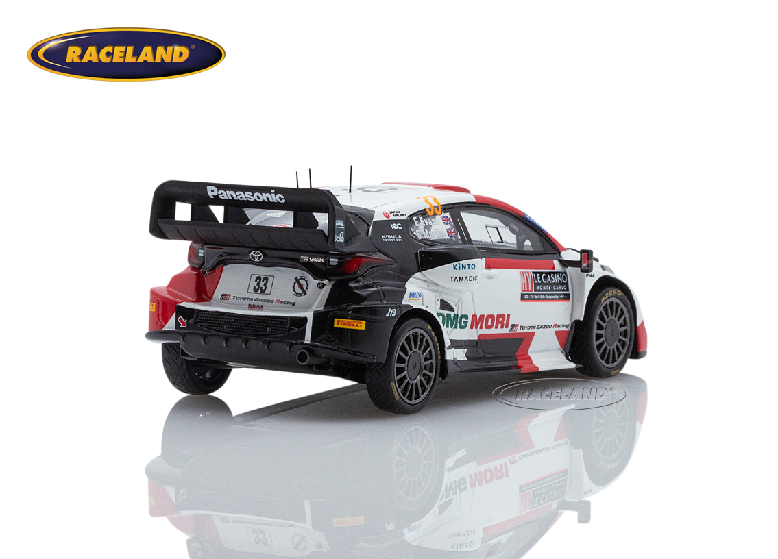 Toyota GR Yaris Rally1 Gazoo Racing WRT 21° Rallye Monte Carlo 2022