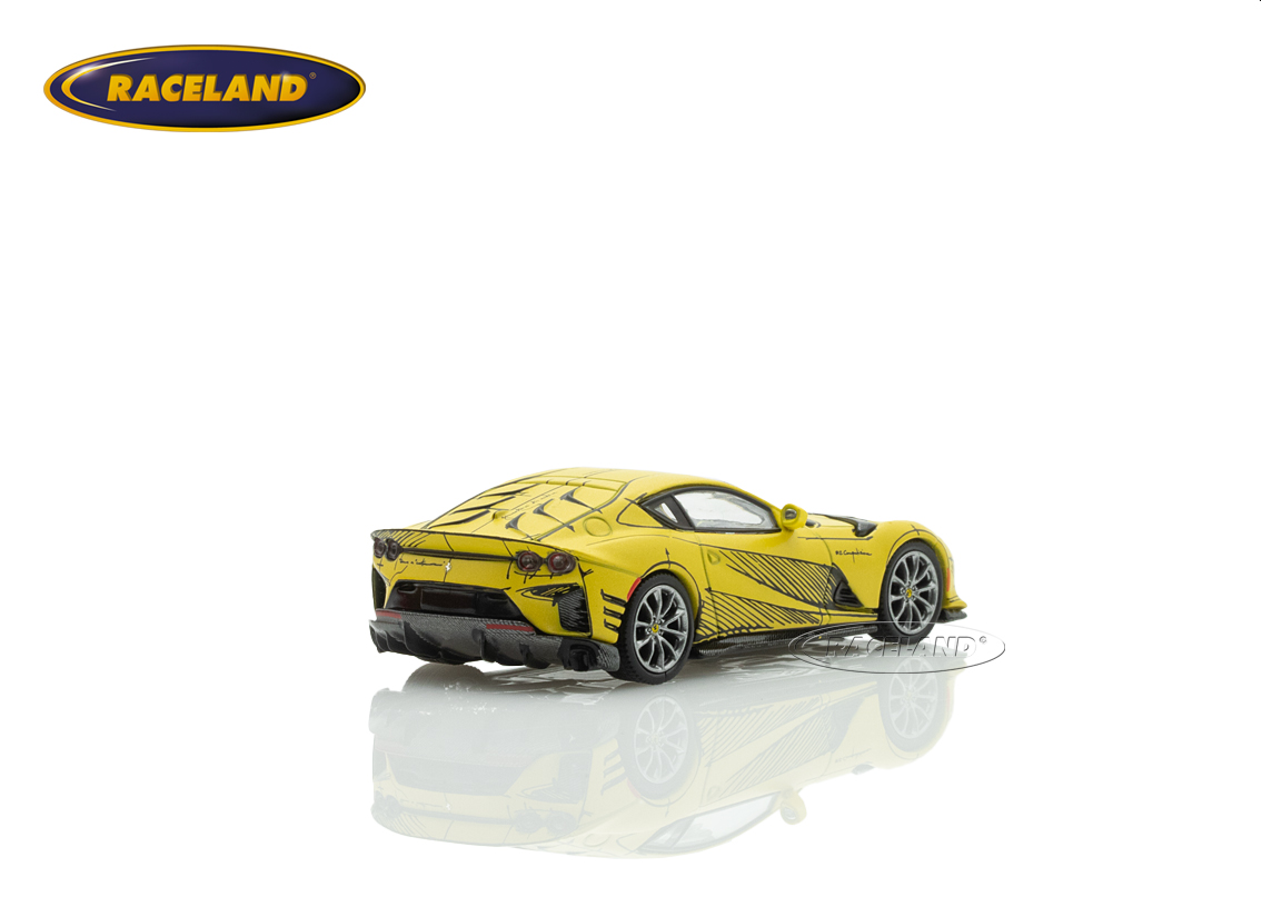 Ferrari 812 Competitizione Tailor Made 2021 - gelb
