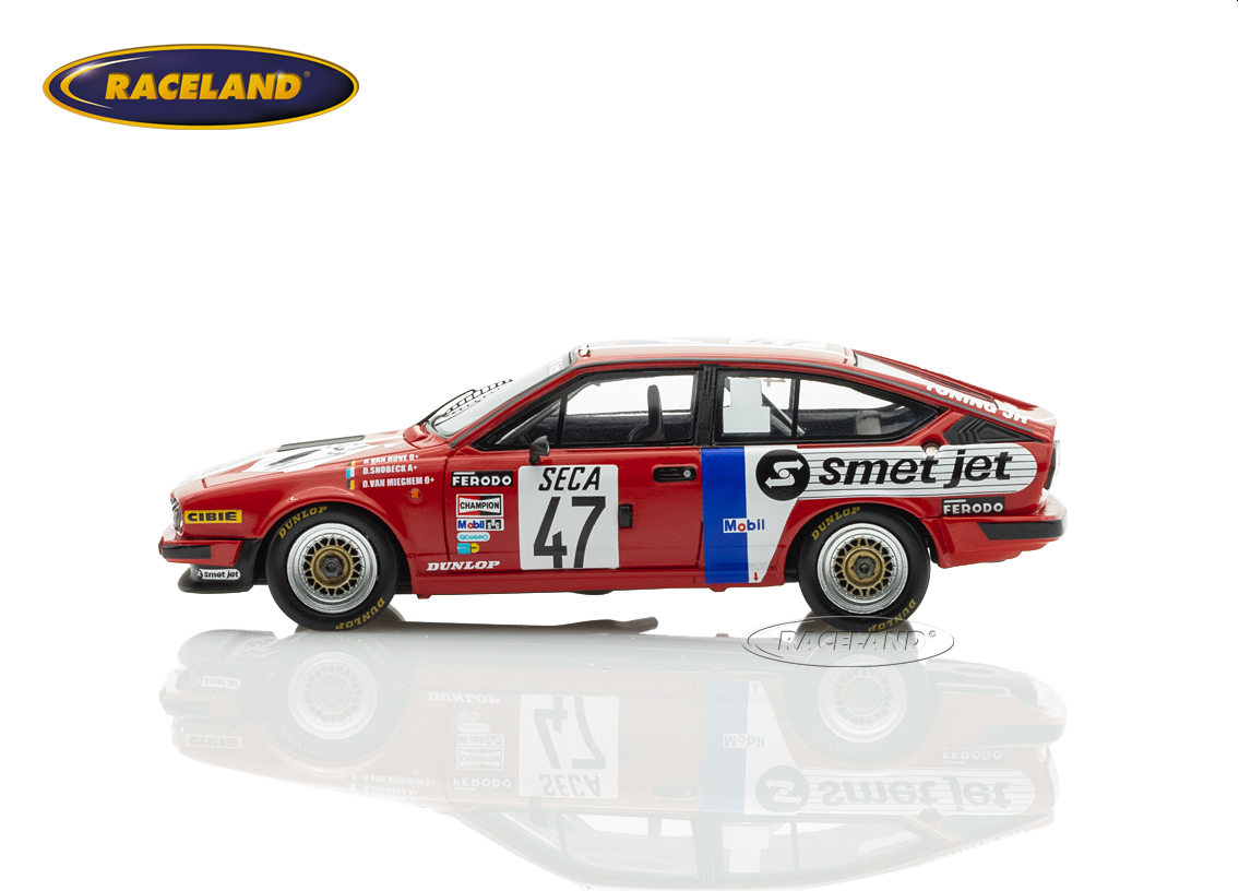 Alfa Romeo GTV6 van Hove Mobil Smet Jet 24H Spa TW-EM 1982