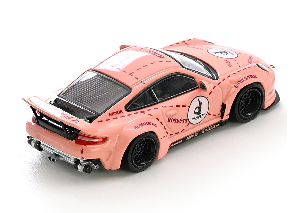 Porsche 997 Pandem Pink Pig