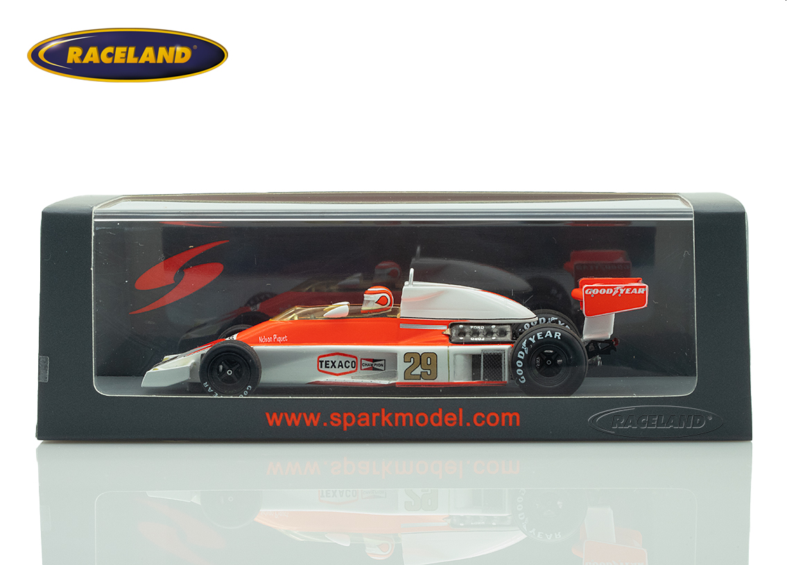 McLaren M23 Cosworth F1 BS Fabrications 9° GP Italien Monza 1978