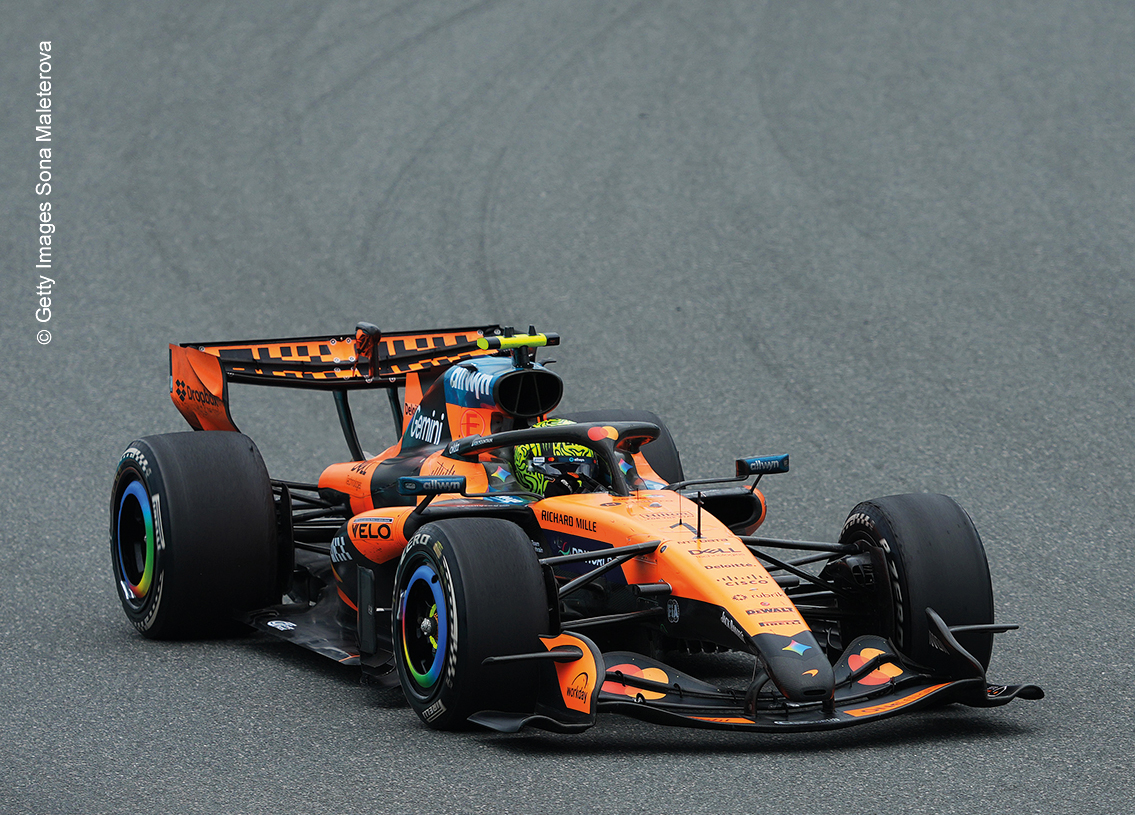 McLaren MCL40 Mercedes F1 Mastercard 2° GP Miami 2026