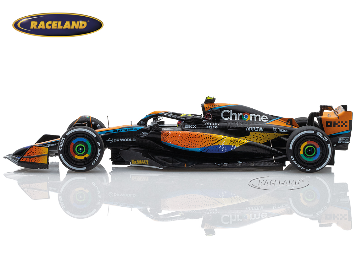 McLaren MCL60 Mercedes F1 5° GP Abu Dhabi Yas Marina 2023