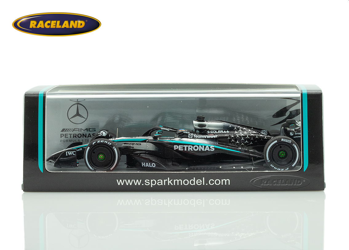 Mercedes F1 W16 AMG Petronas F1 2° GP Las Vegas 2025 150. GP