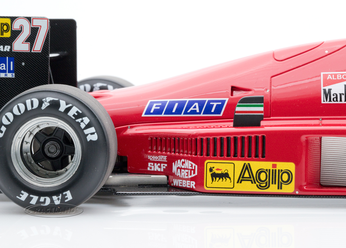 Ferrari F1-86 V6 Turbo Scuderia Ferrari 2° GP Österreich 1986