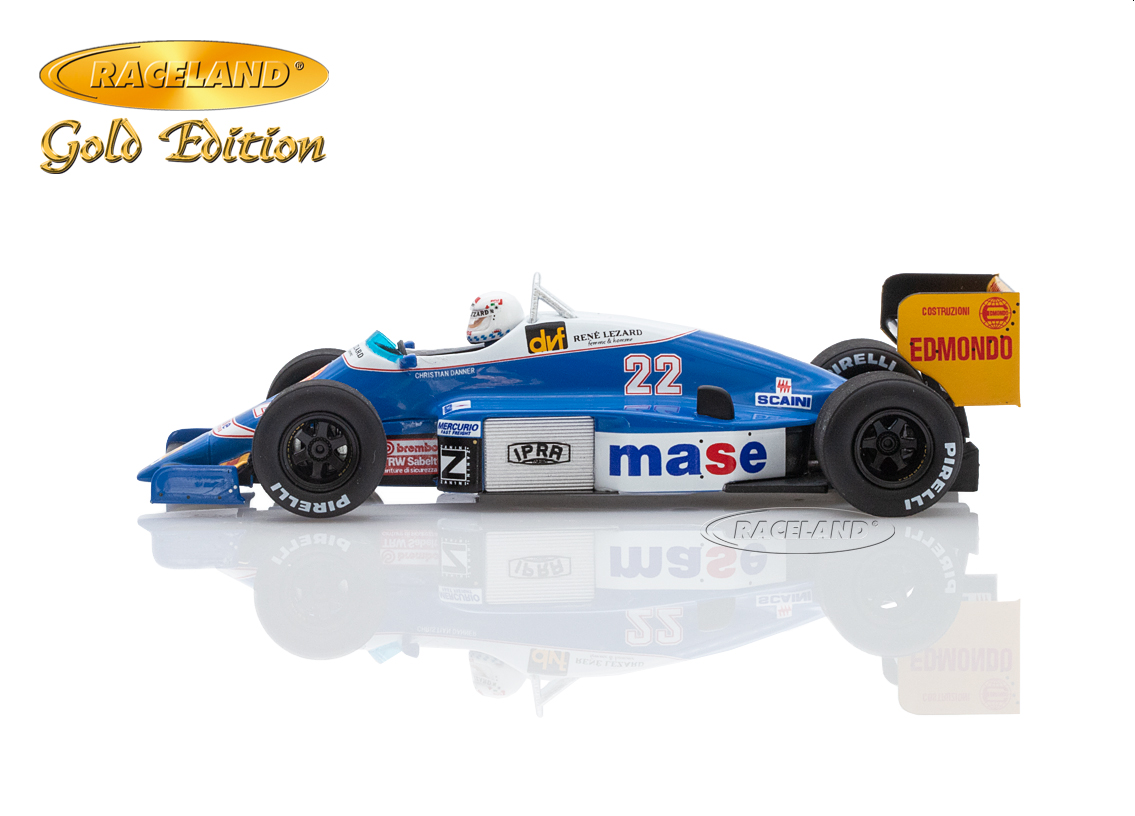 Osella FA1H Alfa Romeo V8 Turbo F1 GP Belgien 1986