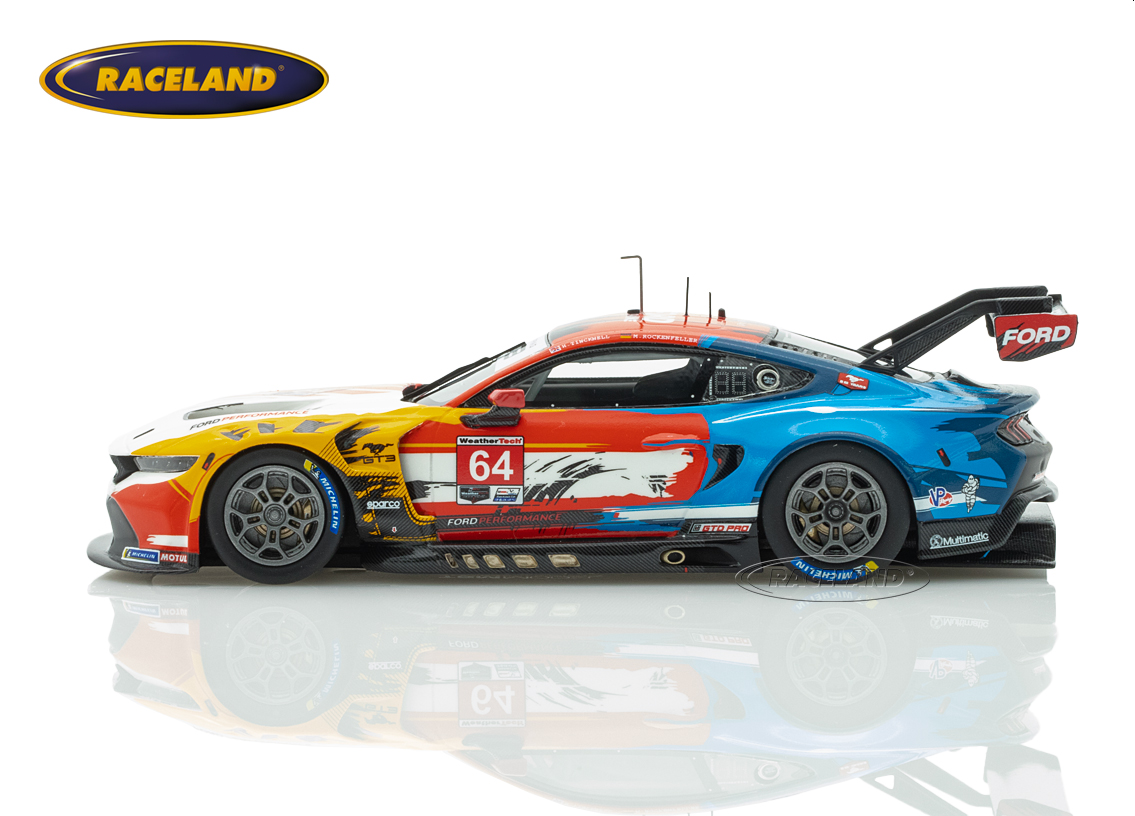 Ford Mustang GT3 Multimatic Motorsports 24° Laguna Seca IMSA 2024