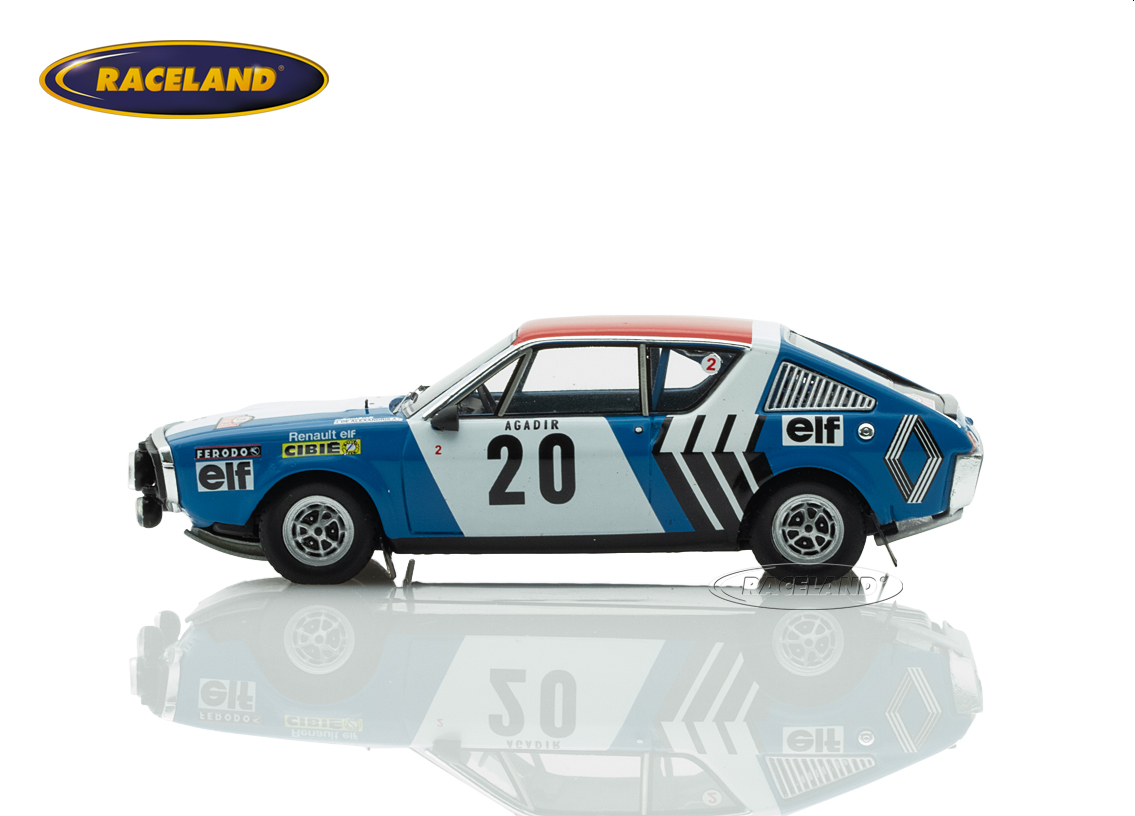 Renault 17 Gordini Alpine Renault 5° Rallye Monte Carlo 1975
