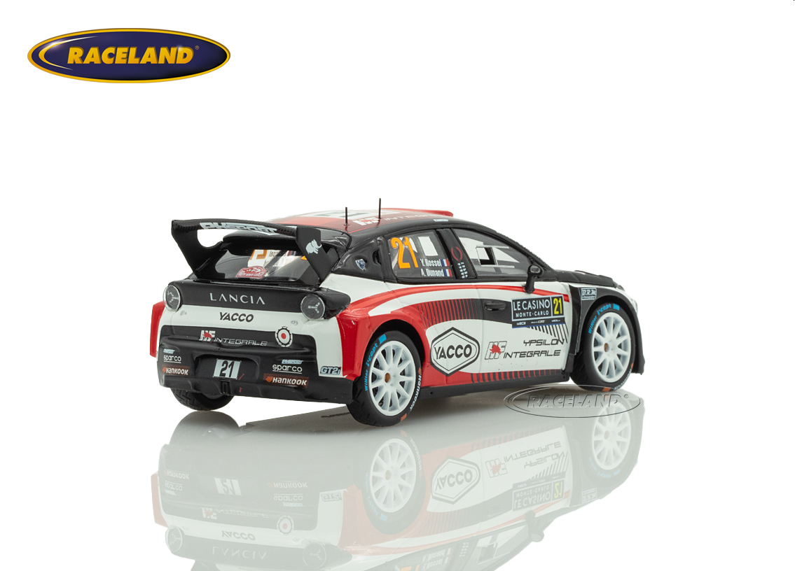 Lancia Ypsilon Rally2 HF Integrale 18° Rallye Monte Carlo 2026