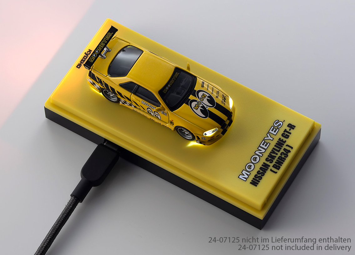 Nissan Sklyine GT-R R34 Mooneyes 2 2026 Mit LED Scheinwerfern und Rückleuchten