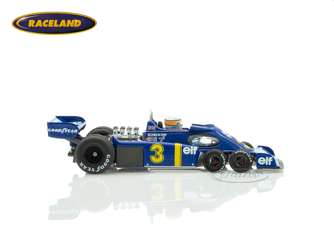 Tyrrell P34 Cosworth V8 elf Team Tyrrell F1 2° GP England Brands Hatch 1976
