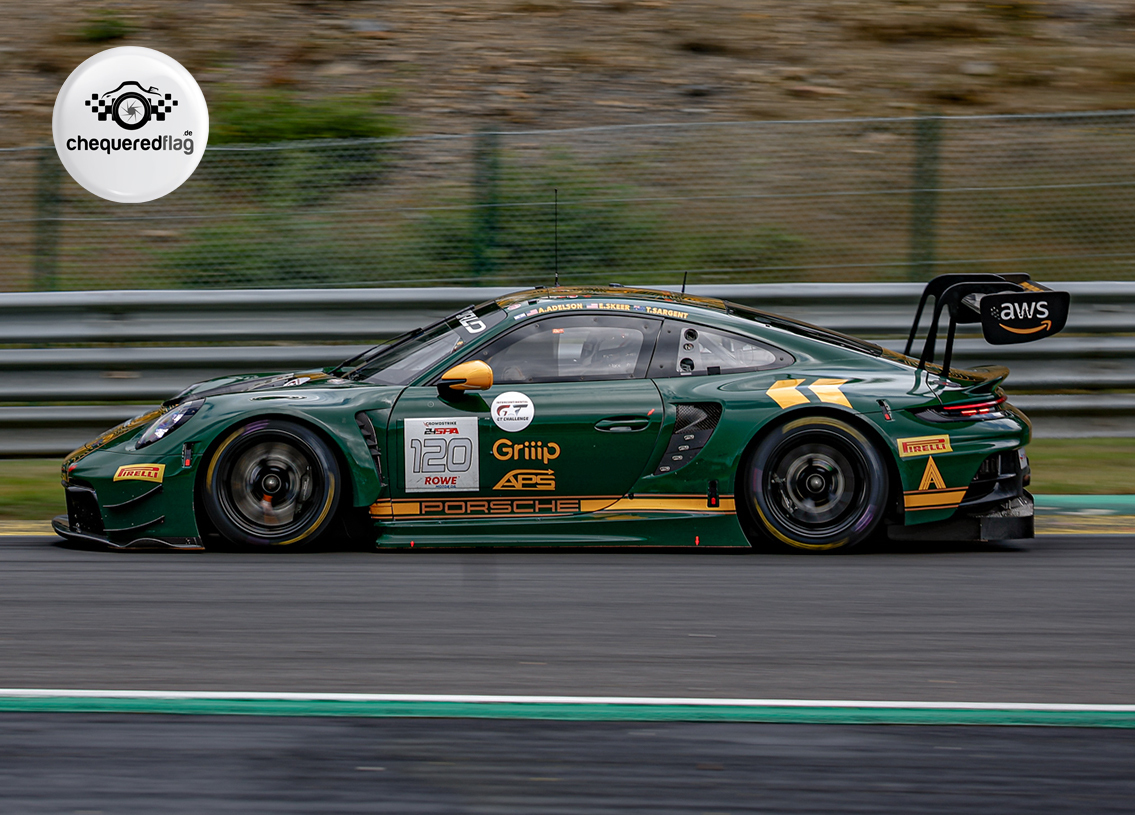 Porsche 911 GT3 R Wright Motorsport 16° 24H Spa 2025