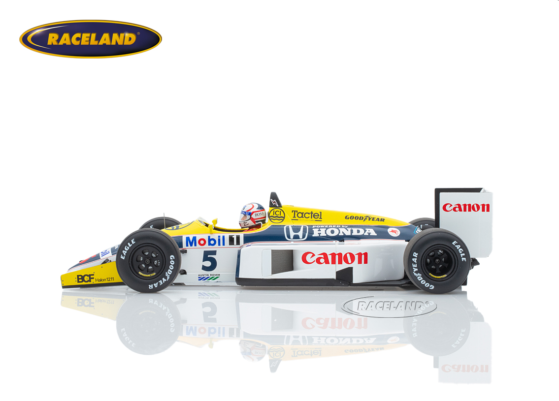 Williams FW11 Honda V6 F1 Canon Sieger GP England 1986