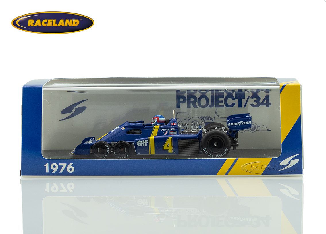 Tyrrell P34 Cosworth V8 elf Team Tyrrell F1 2° GP Schweden Anderstorp 1976