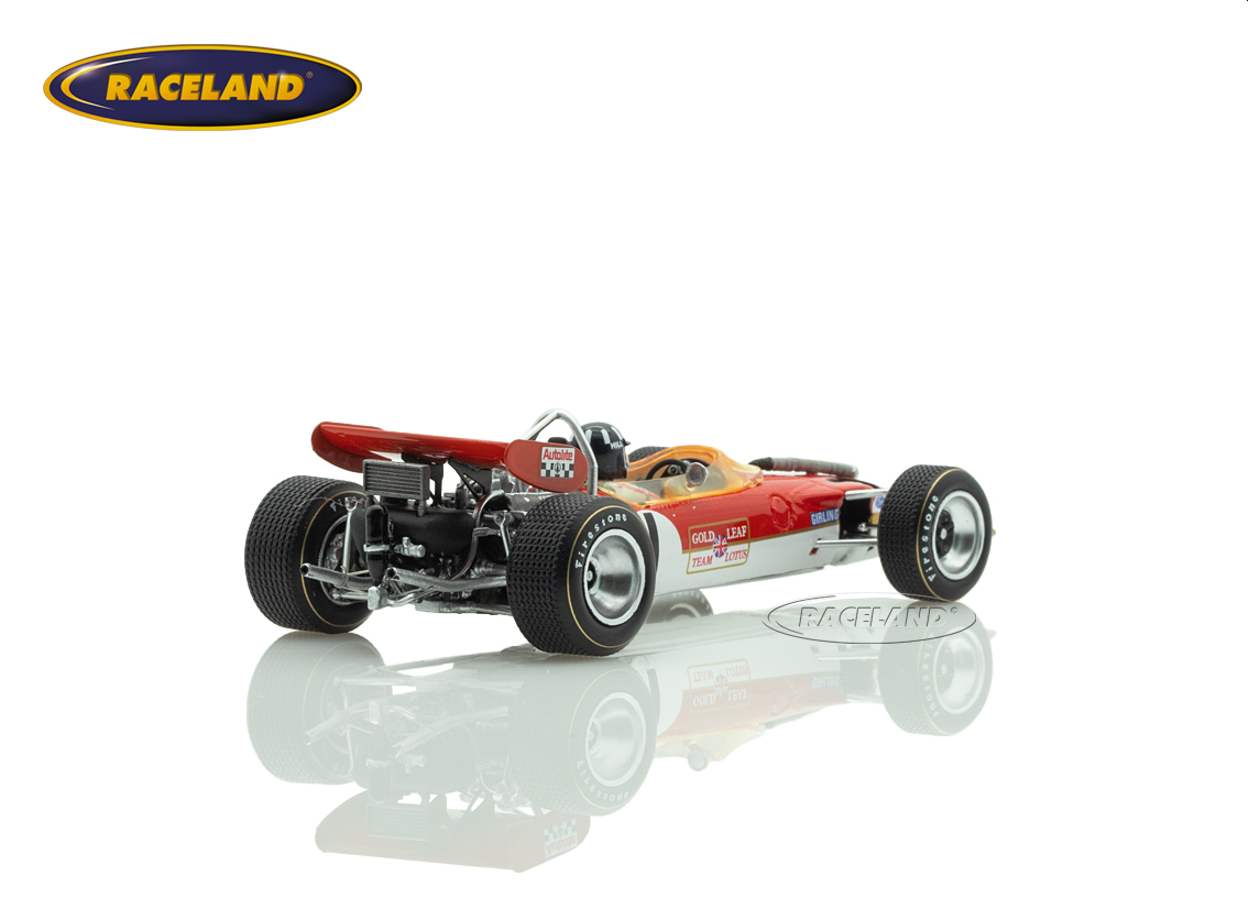 Lotus 49B Cosworth V8 F1 Gold Leaf 4° GP Deutschland Nürburgring 1969