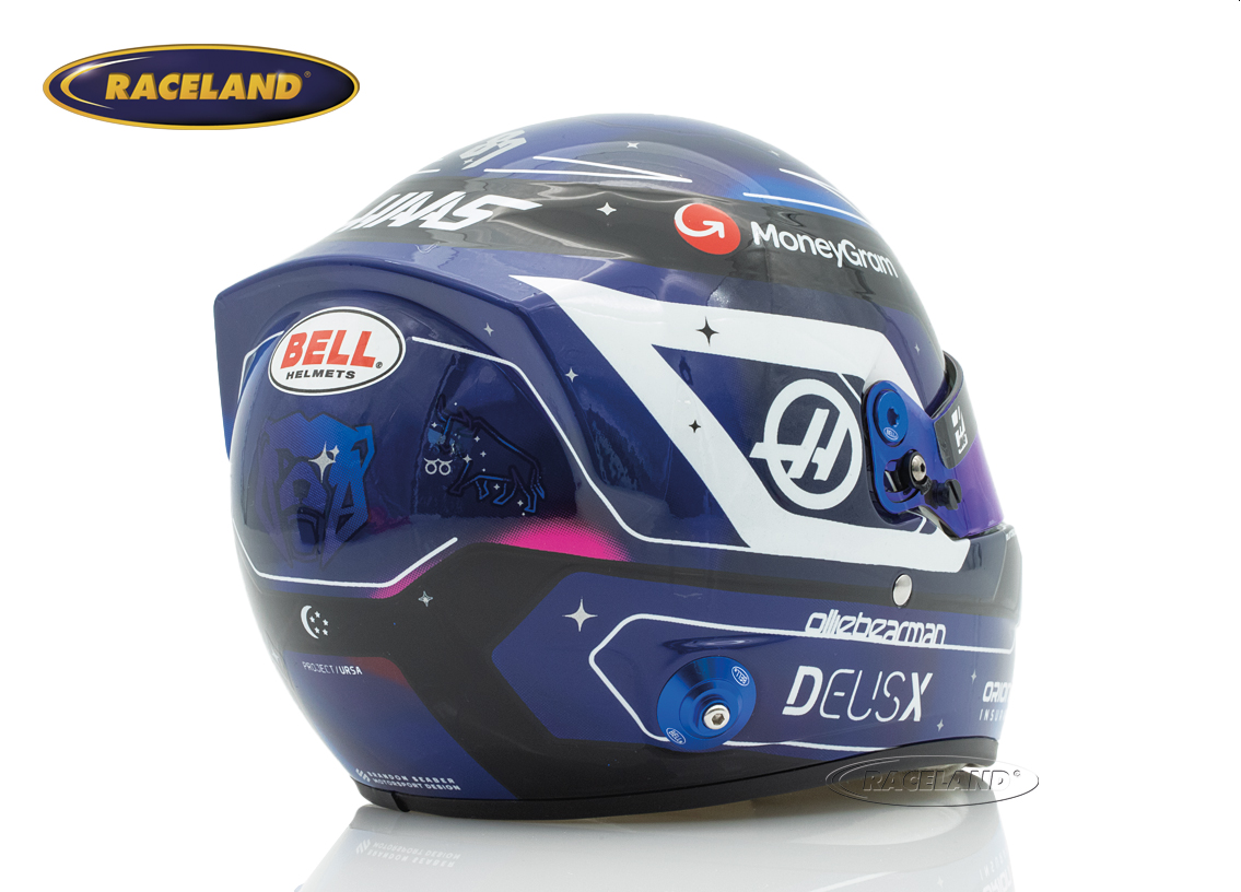 Helm F1 Team Haas Moneygram GP Singapur 2025