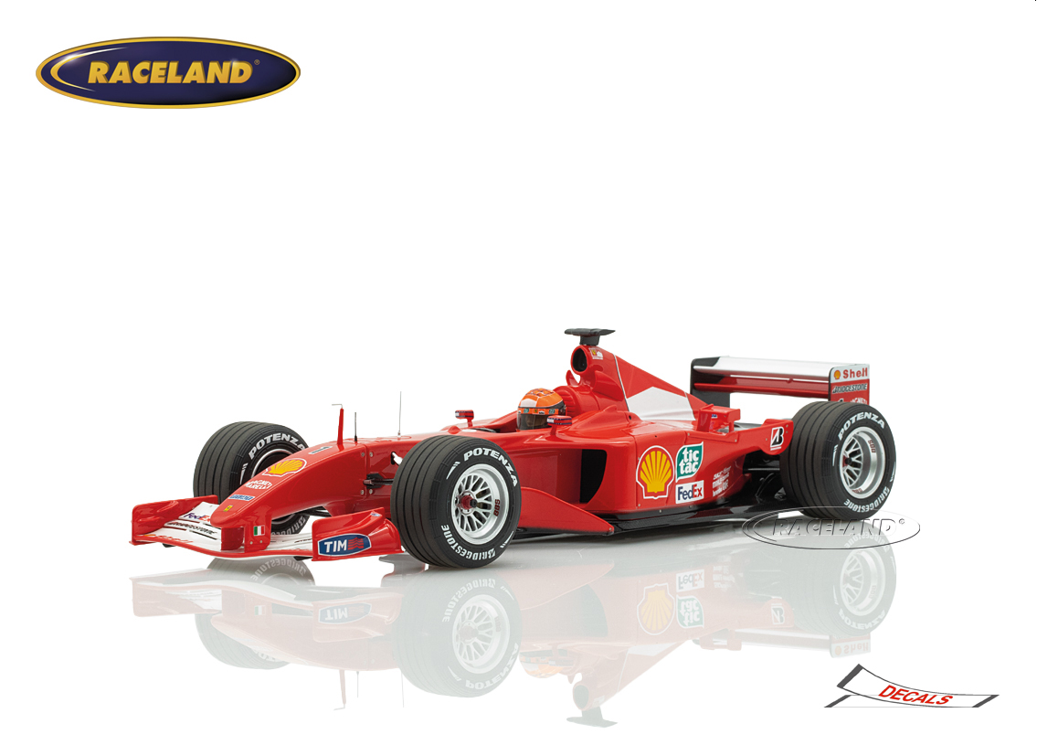 Ferrari F2001 V10 F1 Scuderia Ferrari Sieger GP Monaco Weltmeister 2001