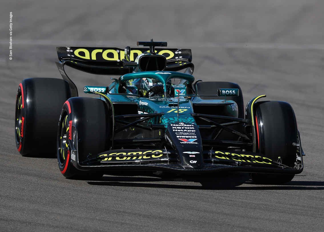 Aston Martin AMR25 Mercedes F1 Aramco 12° GP USA Austin 2025