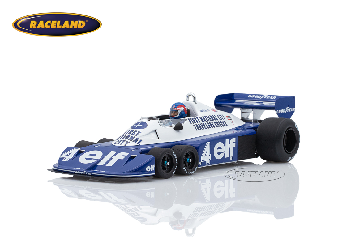 Tyrrell P34 Cosworth V8 Sechsrad F1 elf 3° GP Südafrika 1977
