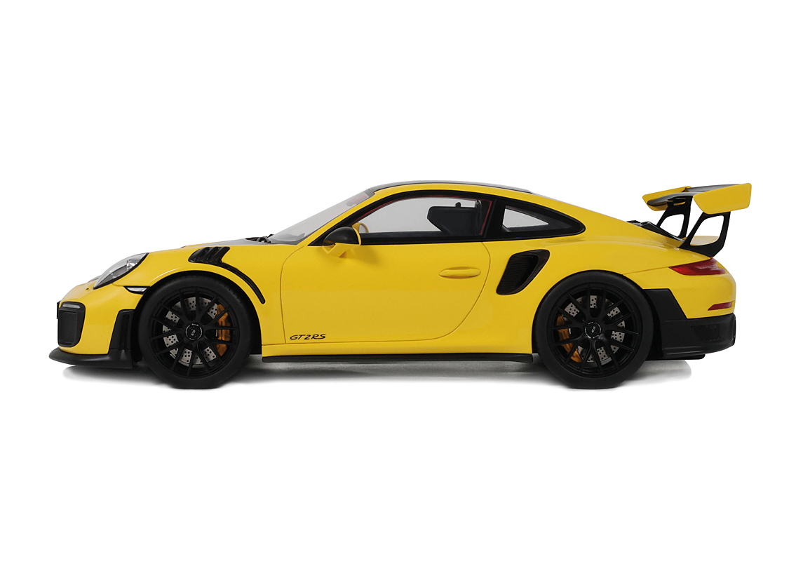 Porsche 911 GT2 RS Nürburgring Rundenrekord 2017 - gelb