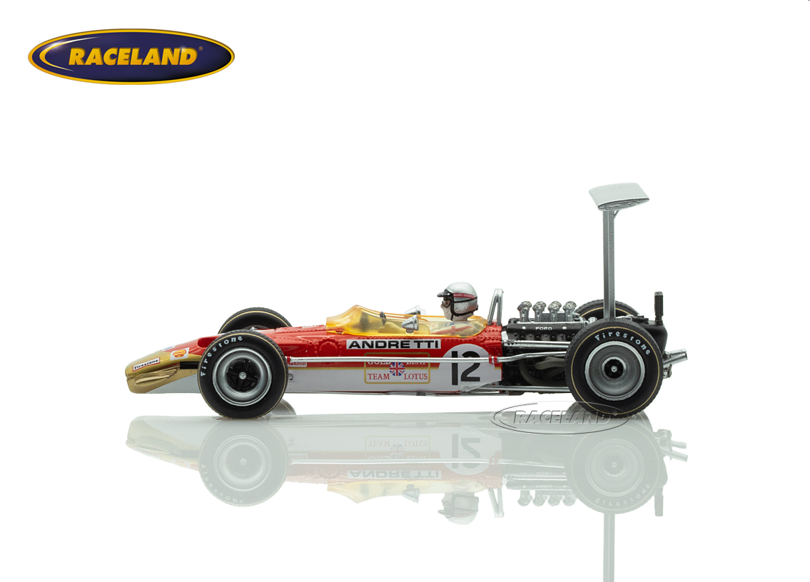 Lotus 49B Cosworth V8 F1 Gold Leaf GP USA Watkins Glen 1968