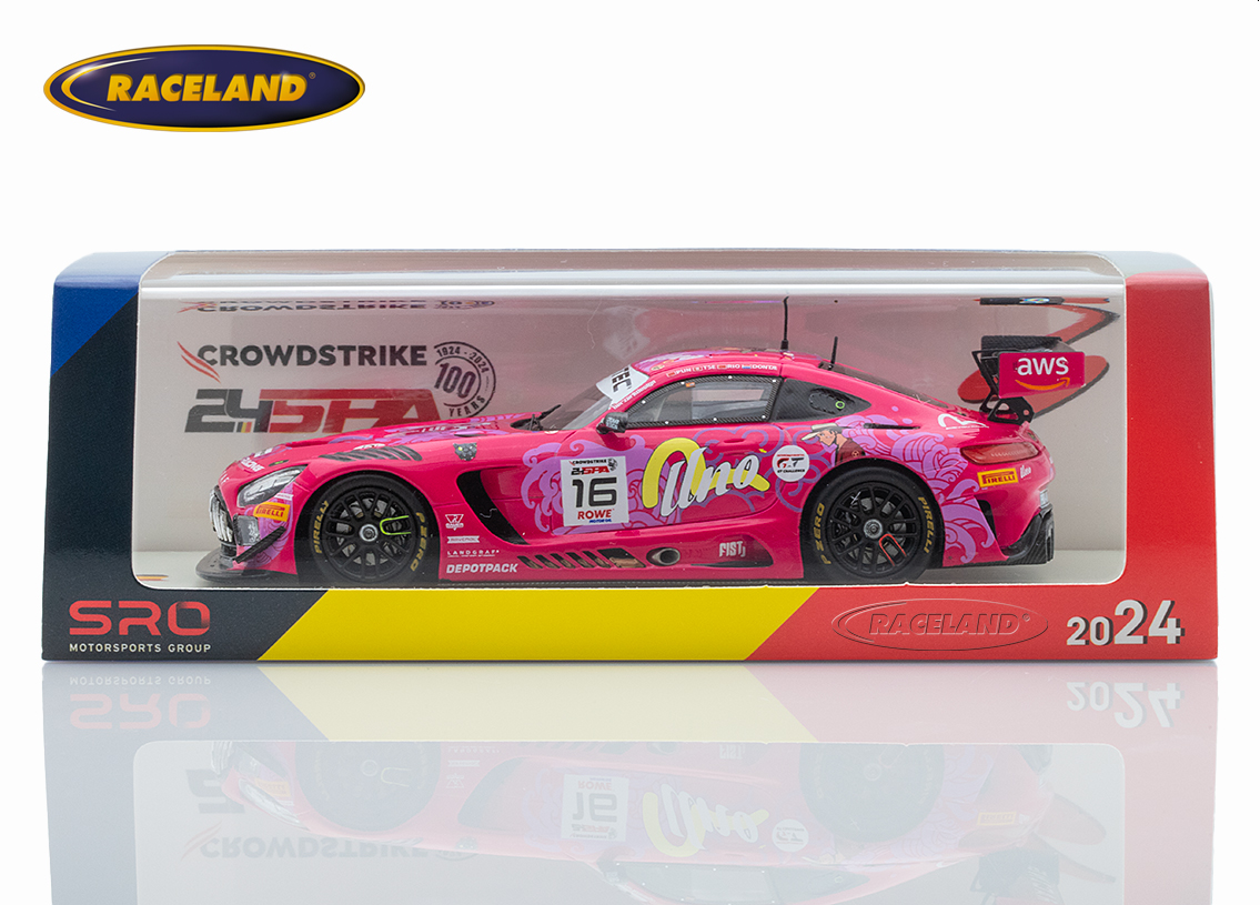 Mercedes AMG GT3 Evo Uno Racing Team with Landgraf 36° 24H Spa 2024