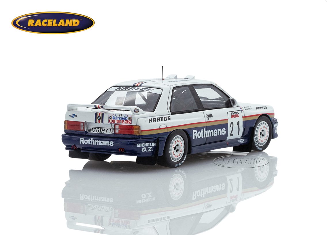 BMW M3 E30 Hartge Rothmans Rallye Korsika 1989
