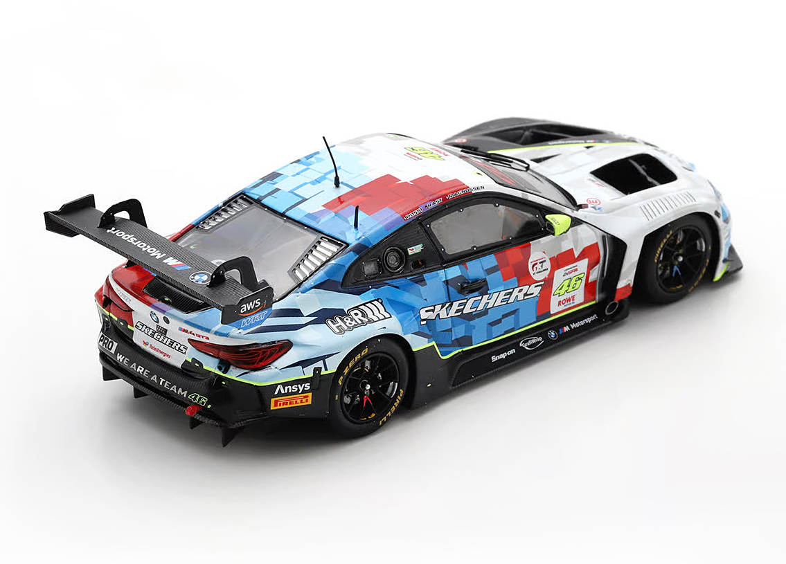 BMW M4 GT3 Evo Team WRT 11° 24H Spa 2025