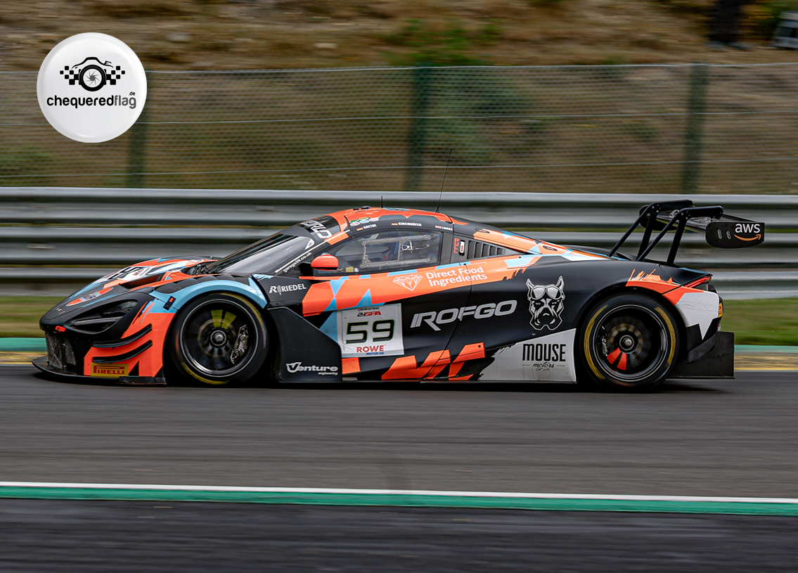 McLaren 720S GT3 EVO Garage 59 6° 24H Spa 2025