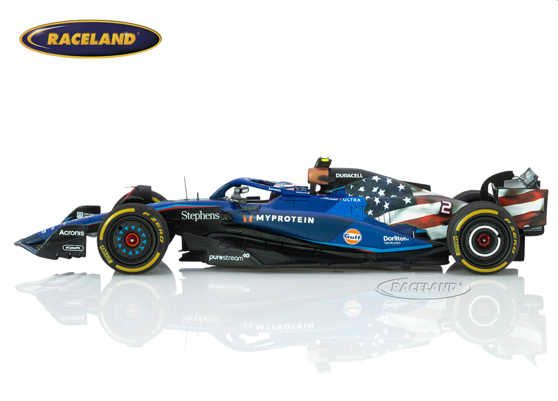 Williams FW45 Mercedes F1 10° GP USA Austin 2023