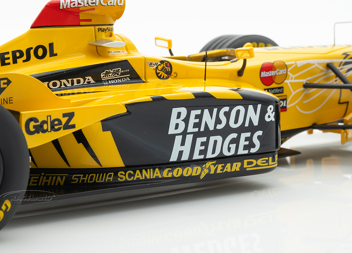 Jordan 198 Mugen Honda V10 F1 B&H GP England Silverstone 1998