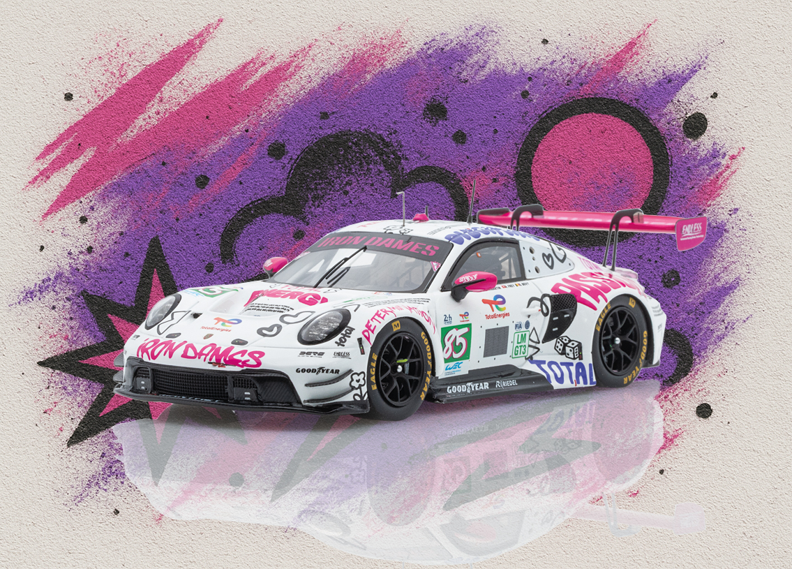Porsche 911 GT3 R Iron Dames 48° Le Mans 2025