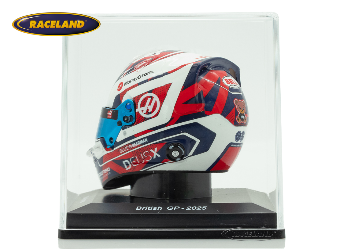 Helm Team Haas Moneygram F1 GP England 2025