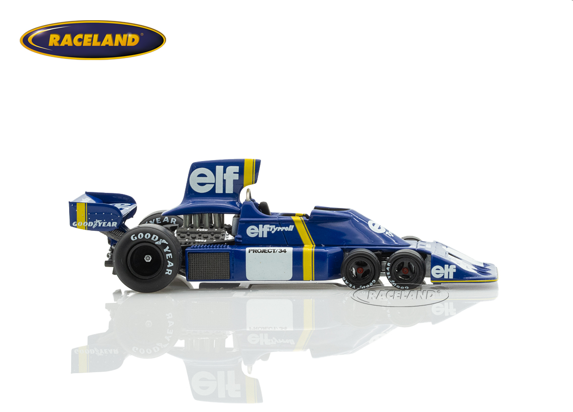 Tyrrell P34 Cosworth V8 elf Team Tyrrell F1 Präsentationsmodell 1975