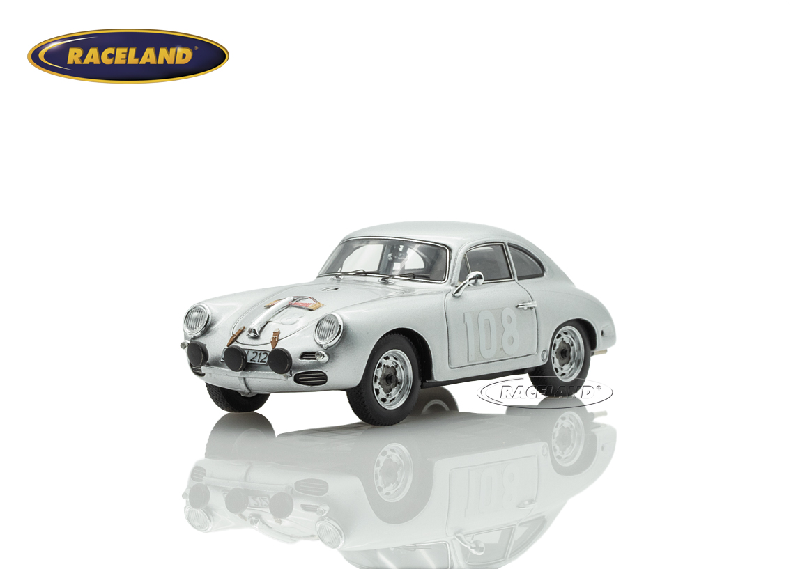 Porsche 356 BT5 Carrera Sieger Rallye Korsika 1960
