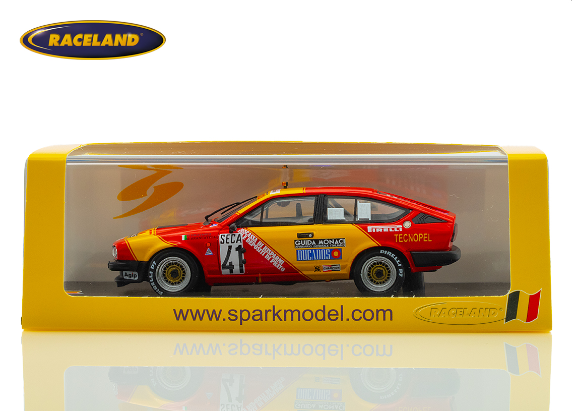 Alfa Romeo GTV6 Scuderia Autolodi Corse 6° 24H Spa TW-EM 1983