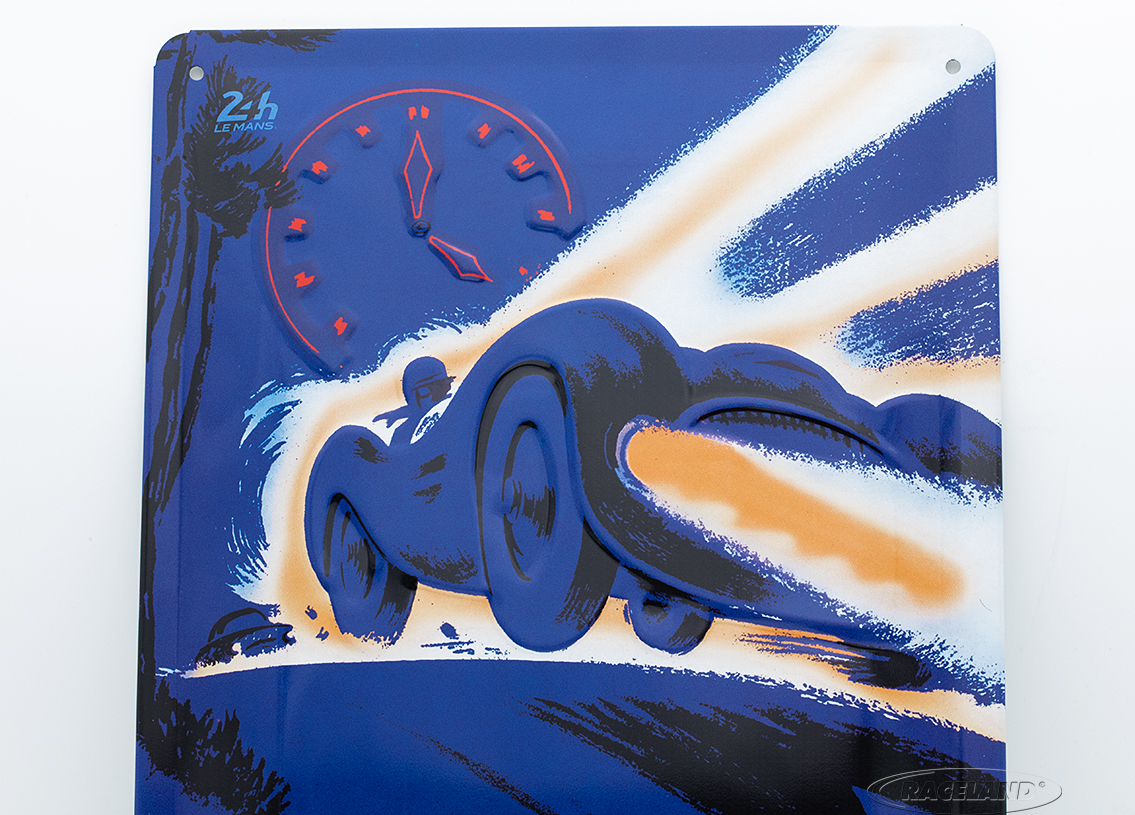 Blechschild 24h Le Mans Racing Night 20 x 30cm