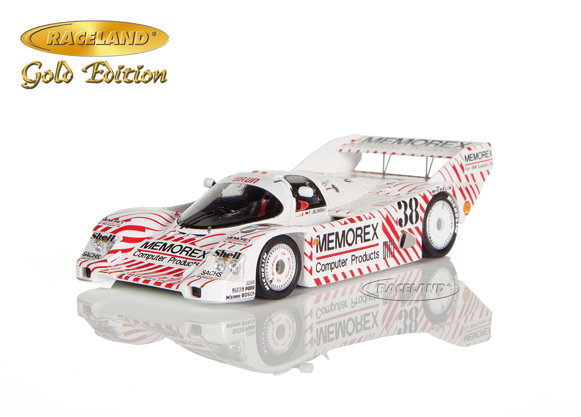 Porsche 962C Memorex Brun 4° Norisring 100 Meilen WM 1986