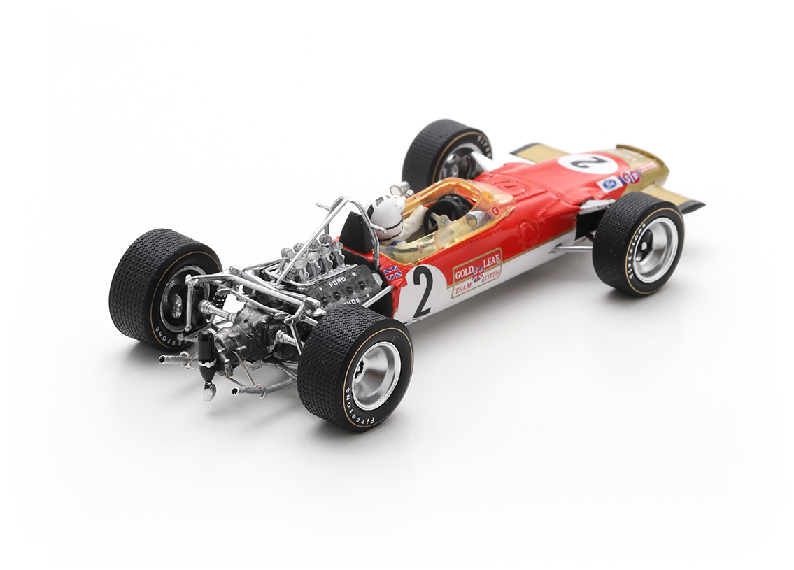 Lotus 49B Cosworth V8 F1 Gold Leaf 4° GP Monaco 1969