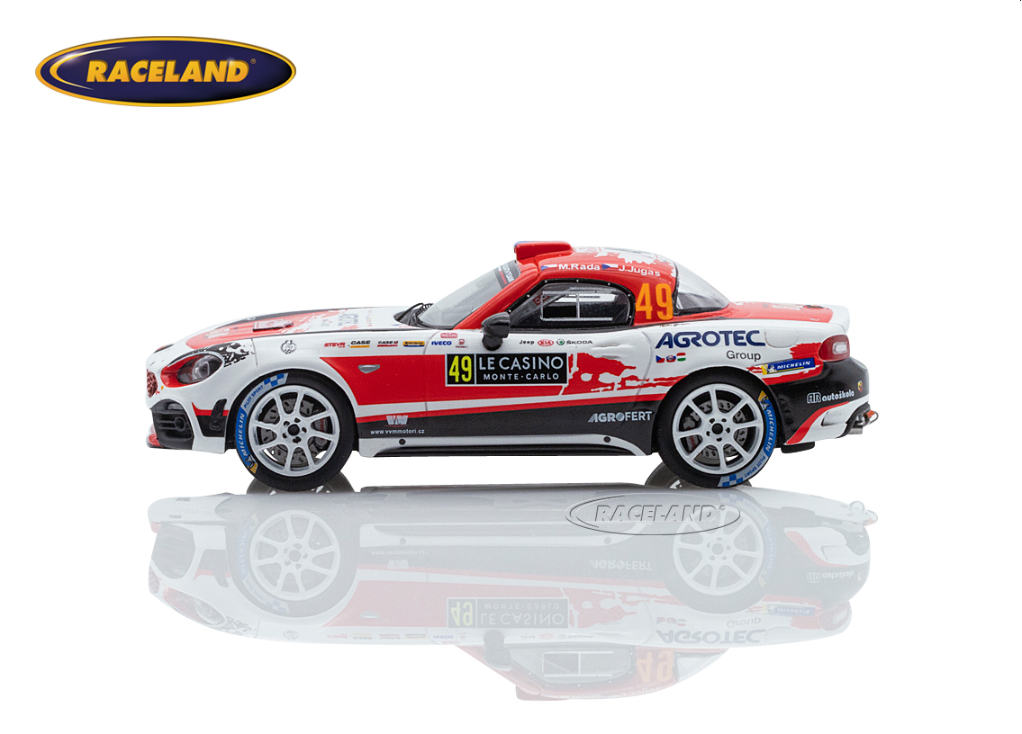 Abarth 124 Rally RGT Selenia 45° Rallye Monte Carlo 2022