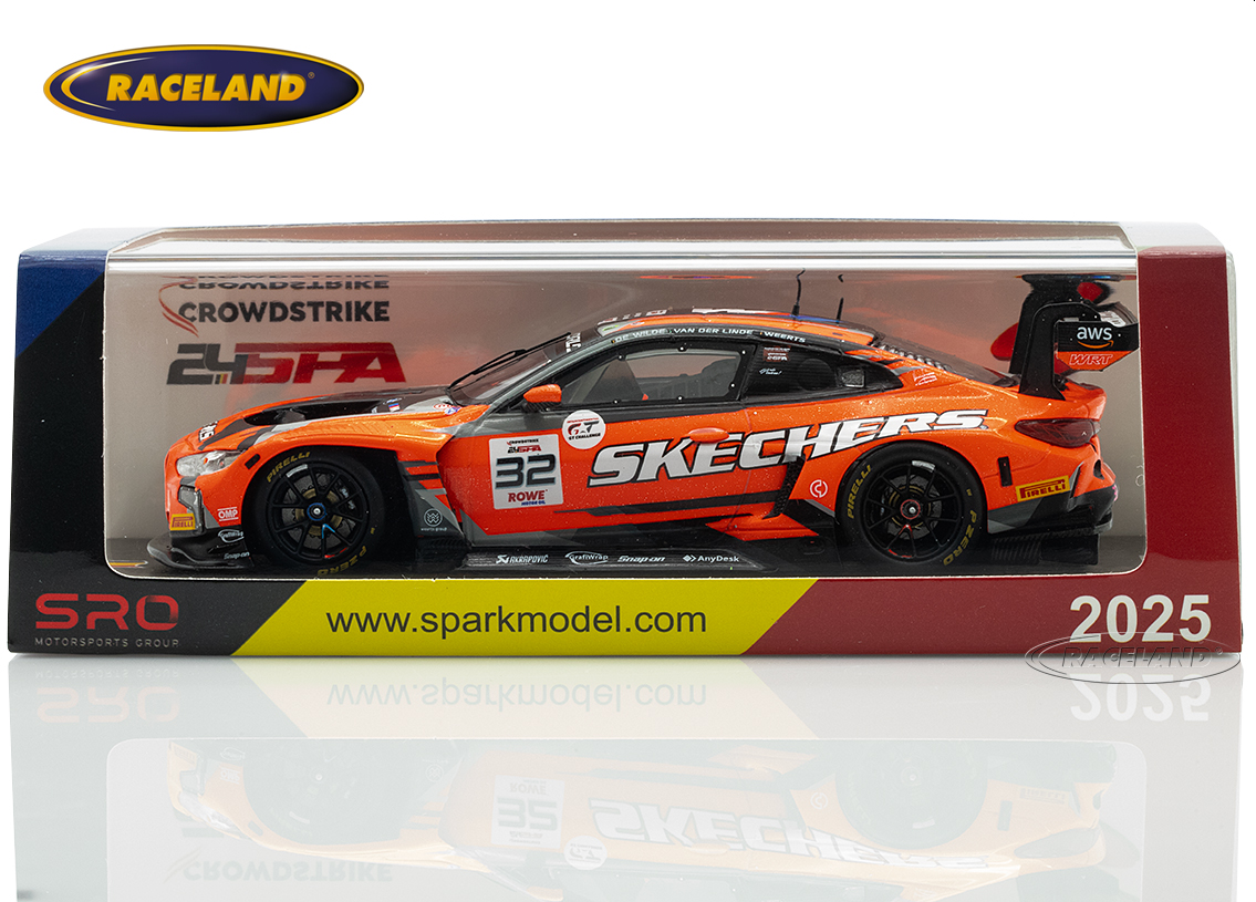 BMW M4 GT3 Evo Team WRT 7° 24H Spa 2025