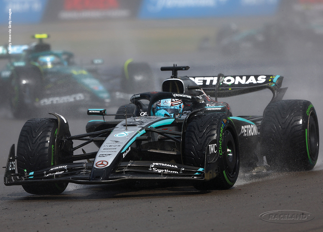 Mercedes F1 W16 AMG Petronas F1 10° GP England Silverstone 2025
