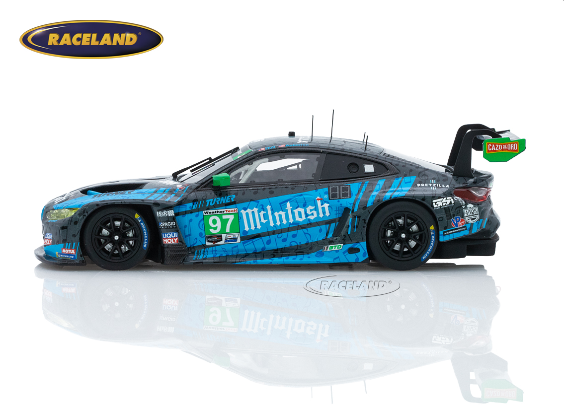 BMW M4 GT3 Turner Motorsport McIntosh 17° Laguna Seca IMSA 2023 2° GTD