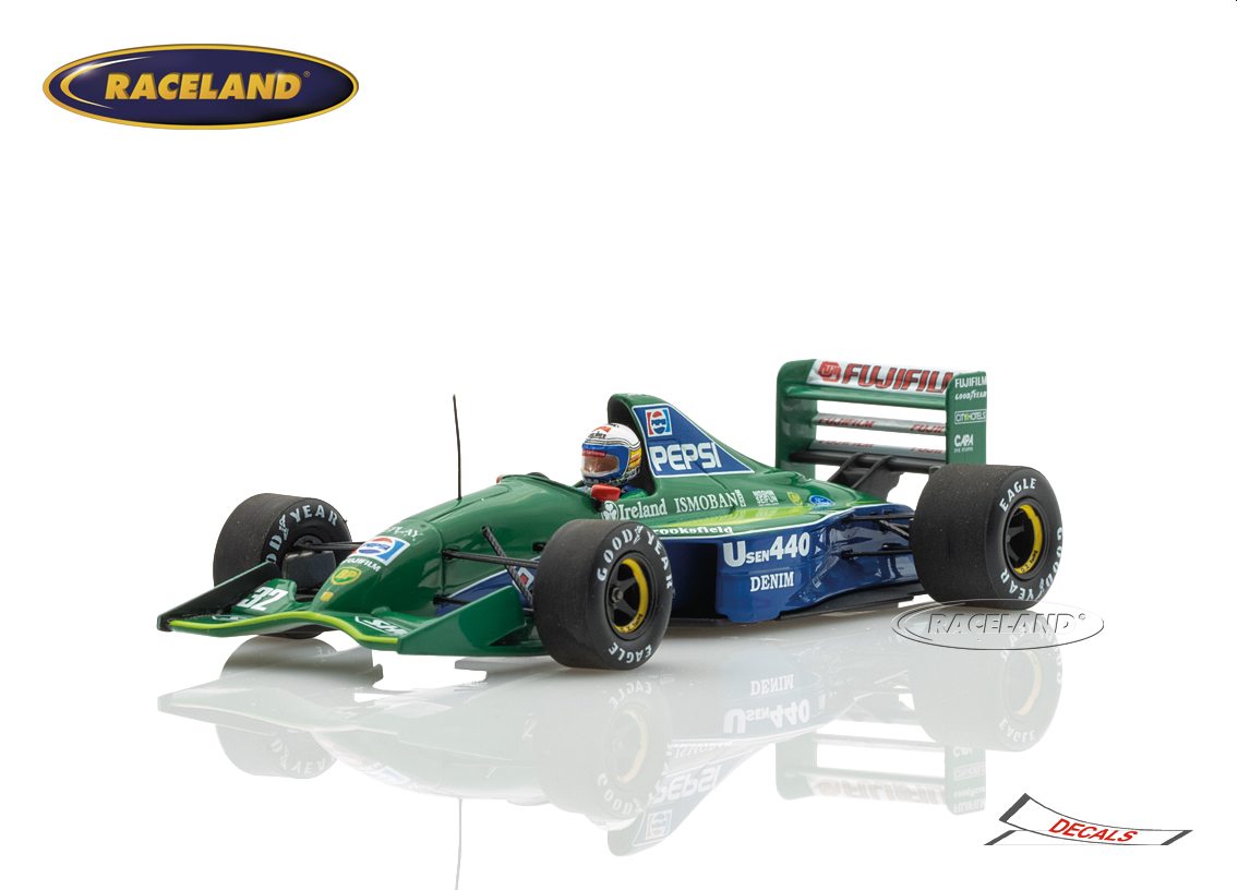 Jordan 191 Cosworth V8 F1 Pepsi GP Japan Suzuka 1991