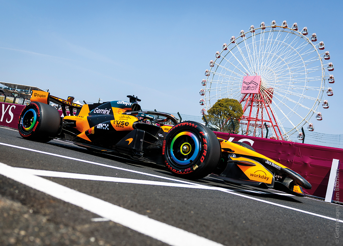 McLaren MCL40 Mercedes F1 Mastercard 2° GP Japan Suzuka 2026