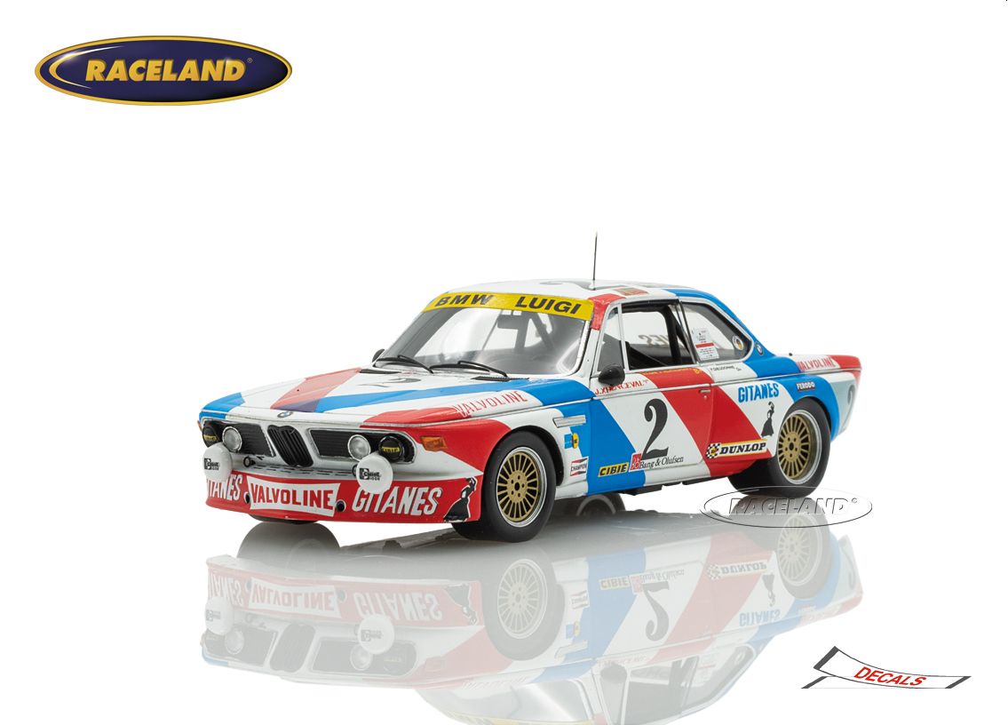 BMW 3.0 CSi Luigi Racing Sieger 24H Spa 1975