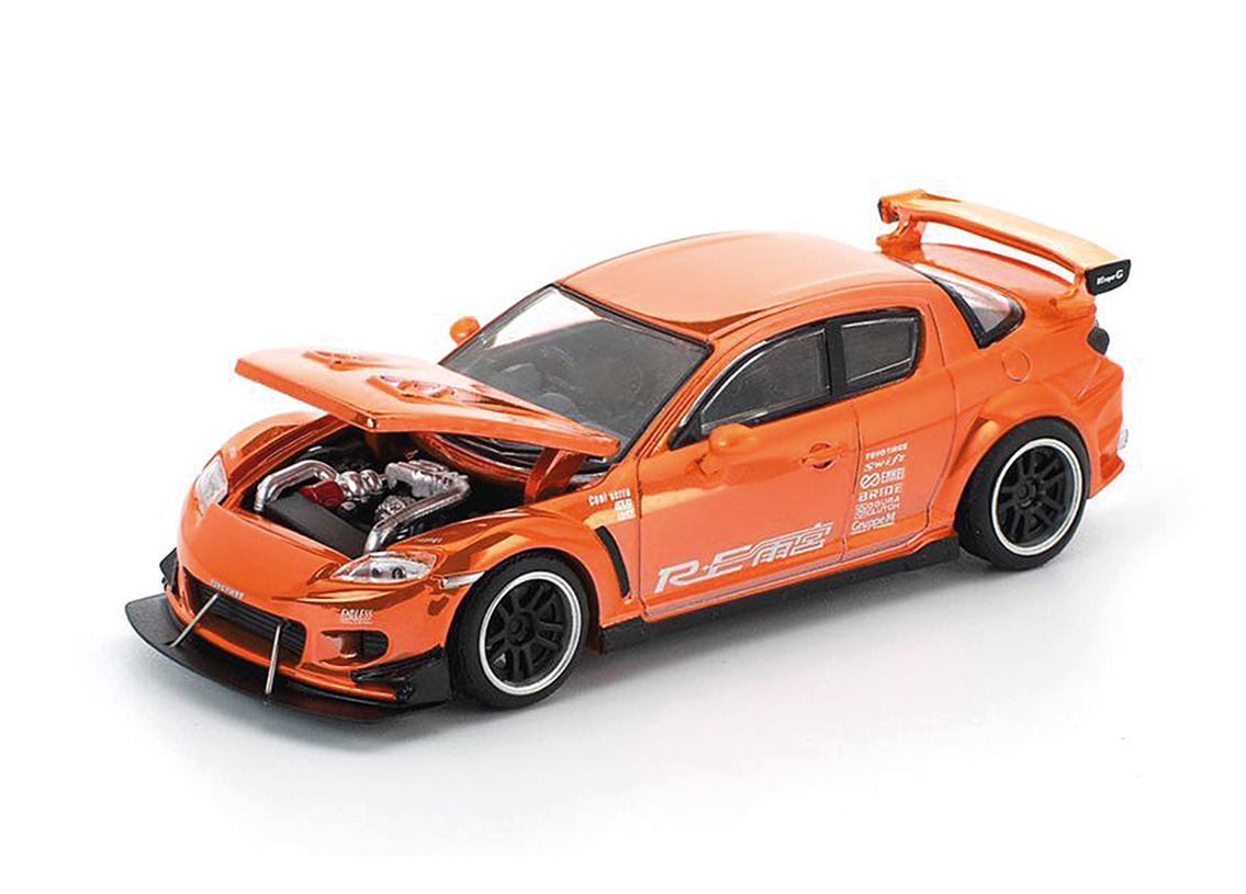 Mazda RX8 Re-Amemiya - chrom orange
