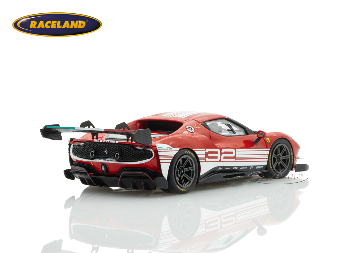 Ferrari 296 Challenge 2023 - rot