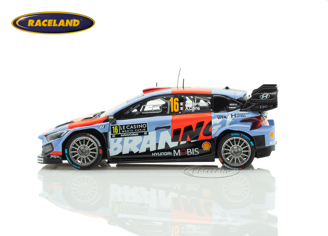 Hyundai i20N Rally1 SHELL MOBIS WRT 11° Rallye Monte Carlo 2026
