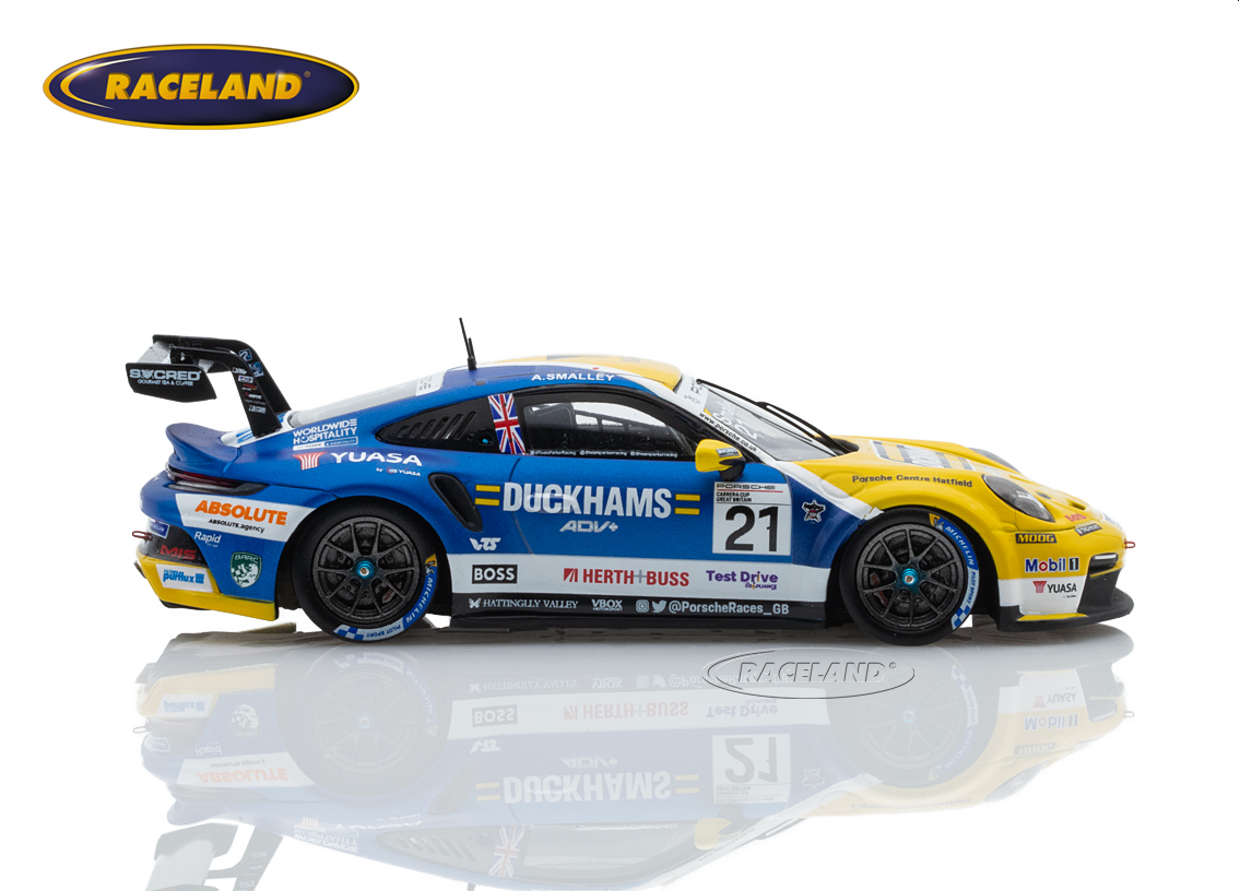 Porsche 911 GT3 Cup Carrera Cup Champion Großbritannien 2023